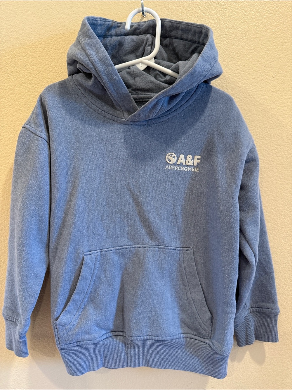 Abercrombie & Fitch Dusty Blue Kids Hooded Sweatshirt
